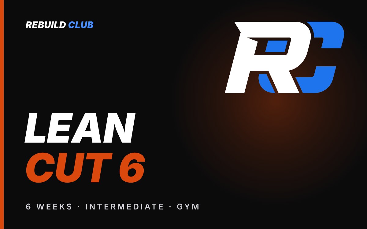 Lean Cut 6 programme cover